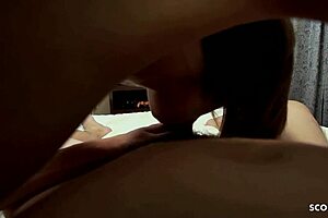 Extremely small Japanese young adult picked up for uncensored amateur encounter by stranger in POV