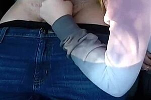 Public Pickup Car Blowjob