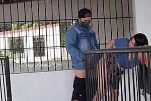 Pinay Student Boldly Exposes Herself to Teacher in Cemetery