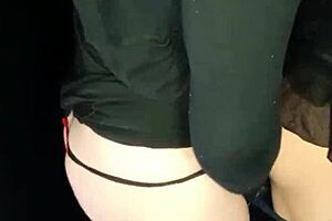 CROSSDRESSER FOLLA A MOROCHA POR CULO