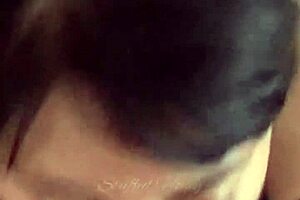 Sloppy asian slut devours bbc with thorough face fucking 😍