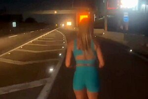 Wife working out does street sex!