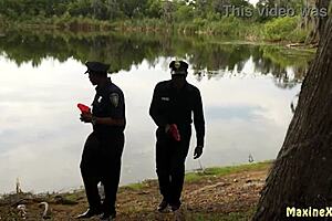 Oriental Babe Maxine X Gets BBC Dicked by Vigorous Studs