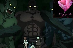 The lucky guy enters another world to encounter three hotties in isekai harem monogatar episode 1