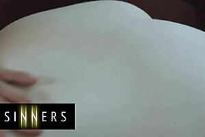 scheming babe seduces man and fucks him hard on the sofa