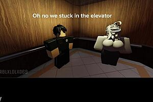 Roblox elevator video fun