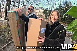 Shy curvy babe amalia davis gone wild with neighbour?