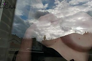 Babe Sent Video Message To Lover From Paris And Masturbates Pussy