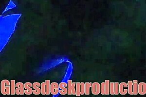 the secret model's hidden backstage casting under black lights