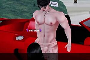 a virtual encounter on imvu mobile