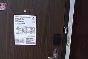 Jasmine Wilde uses her holes to get the job! Lucky Seth Brogan!