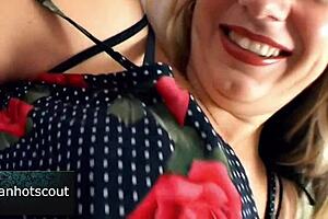 Milf with big tits fucked good on the bed