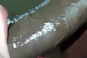 College Student Swallows Boss's Dick for Rent Help