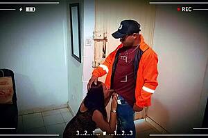 Casual Sex with the Delivery Guy I Suck His Cock and Let Him Fuck Me After Showing Me Off in Lingerie Quick Adrenaline-Filled and Delicious Sex