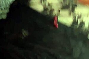 Neighbor's big ass pounded doggystyle with monster cock, rough until she can't take more.