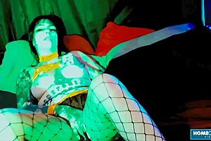 tattooed girl tenshii tushii gets fucked rough and dominated