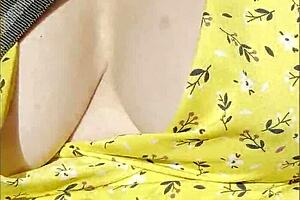 Wifey casually flashed her perfect tits while cruising in the car part two