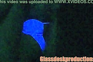 the secret model's hidden backstage casting under black lights