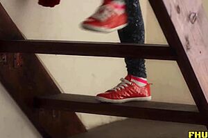 Contrasting sensual anal sex after a rough day