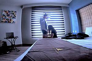 i let my wife fuck a big cock guy in front of me but she was so horny i never saw her like that