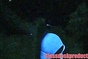 the secret model's hidden backstage casting under black lights