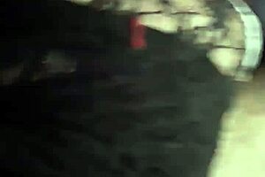 Neighbor's big ass pounded doggystyle with monster cock, rough until she can't take more.