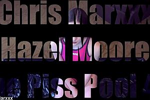 hazel moore the piss pool 4k