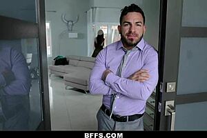 besties tight slits pounded in a sexy interracial threesome