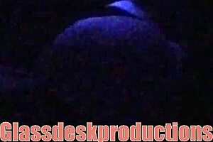 the secret model's hidden backstage casting under black lights