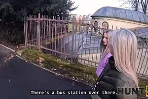 Lesbian Fucked Her New Landlord!