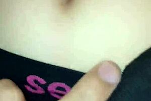 I kiss her belly while she rides me to orgasm.