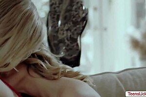 gorgeous milf facesitted chanel camryn on couch