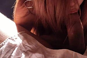 Um delicioso boquete em uma tarde ensolarada