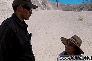 Paisley Parker's first time with a fake cop