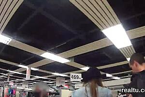 Charming Czech Cutie Gets Tempted In The Shopping Centre And Screwed In Pov