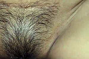 i love how my creamy latina pussy drips after using the vibrator on my tight lips