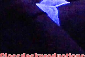 the secret model's hidden backstage casting under black lights