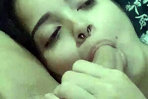 submissive wife debora prado gives daily blowjob before bed every night 😘