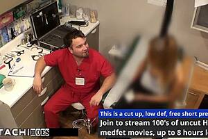 Human Guinea Pig Gets Mandatory Hitachi Orgasms from Doctor-Tampa - Maria Santos