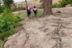 Chubby BBW Screams During Intense Forest Fuck