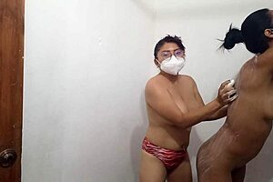 The Whores Bathe Before Going To Visit The Brothel