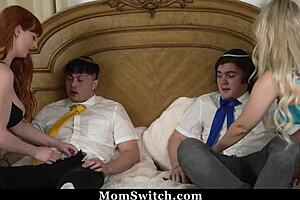 Women Guiding Young Men