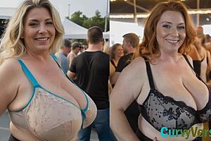 Busty coeds are having fun