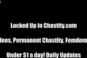 locked in a chastity device by mandy taylor