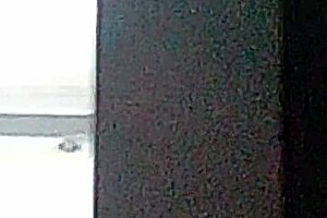 Prostituta culona tomando ducha después de la cogida que le puse