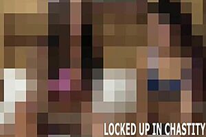 Hey slaves, all of you must wear those chastity devices now 😈