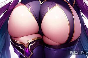 Hentai Succubus Provides Edging Jerk Off Instructions In Fapper Games Joi, Ending Two