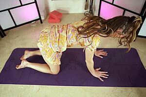 Yoga Flow Workout Featuring Hannahjames710 In Dress