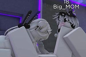 roblox bent over blowjob doggystyle!