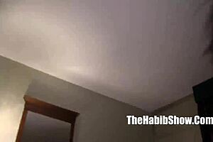 lady queen mixed phat booty creo got fucked by that hairy paki guy in the hood